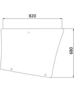 Küljeklaas RH 820x680 0011056990