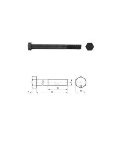 Polt M6x1-60 DIN931 8.8