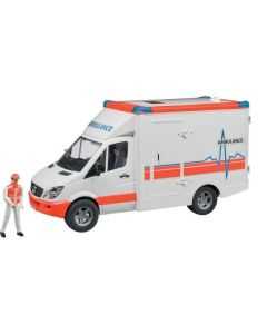 Kiirabi MB + juht BRUDER 1:16