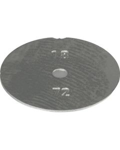 Doseerimisketas 1.8mm SS