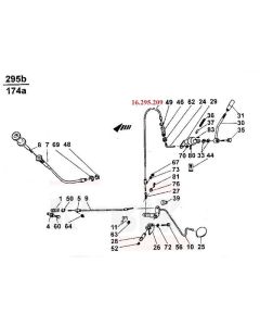 Käsigaasi juhttross 16.295.209