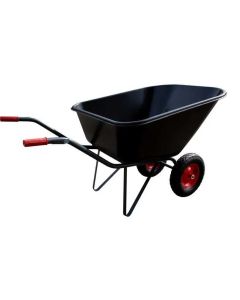 Käsikäru kaherattaline 300L plastvann