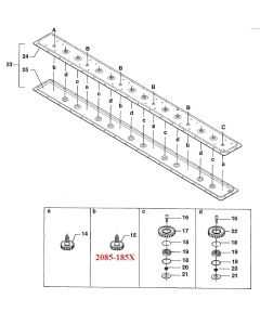 Hammasratas 2085-185x OR.