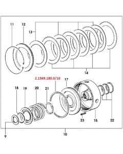 O-rõngas 2.1569.180.0/10