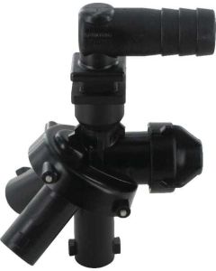 Pihusti korpus 3x tilgaklapiga 3/4" 242301785NYB