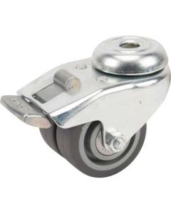 Kronsteiniga ratas Ø50X19mm pidur