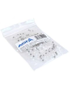 Termokahanev juhtmejätk 0,25-0,5mm2 valge 100tk