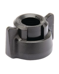 Pihusti mutter Ø12.6 must tihendiga 25 tk. Arag