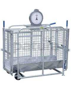 Kaaluboks lammastele/vasikatele 132x50x87cm Max 200kg.