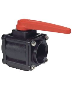 Kuulkraan 1" 16bar 2-suunda