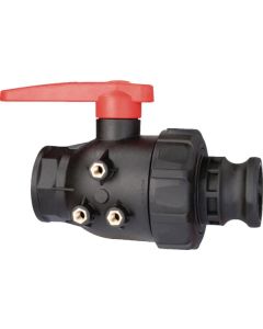 Kuulkraan 2-suunda 1 1/2"