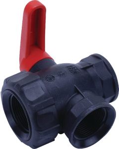 Kuulkraan 1 1/4" 3-suunda