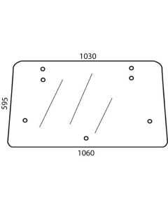 Tagaklaas 5121385, 5113393