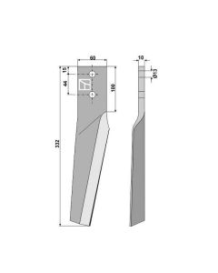 Tera LH 60x330mm #10mm 10100263