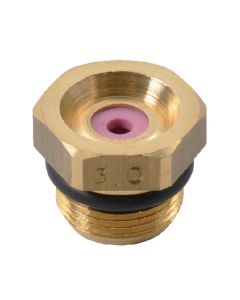 Pihusti 6818 55° 3 messing Braglia