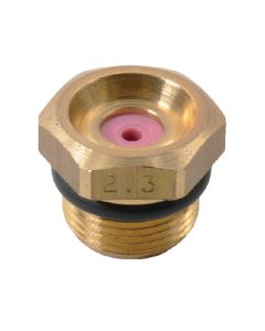 Pihusti 6818 45° messing Braglia