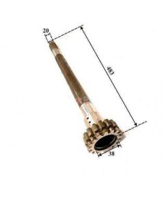 Siduri võll 7211-2324 Z-16/18