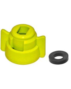 Pihusti mutter SW8 kollane tihendiga Geoline