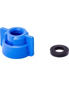 Pihusti mutter Ø12.6 sinine tihendiga Geoline