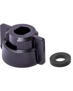 Pihusti mutter SW10 must tihendiga Geoline