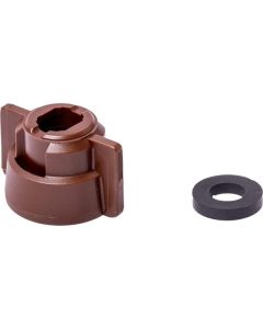 Pihusti mutter SW8/10 pruun tihendiga Geoline