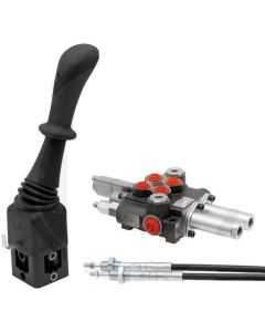 Joystick + jagaja 4+1 funkts 80L/m