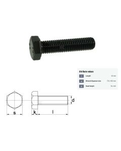 Polt M10x1,5-40 DIN933 10.9