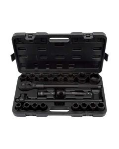 20-os. löökpadrunvõtmete komplekt 3/4" 19-50mm