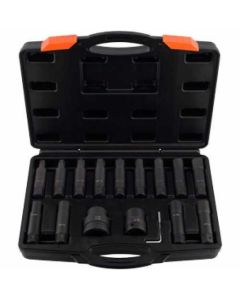 16-os. löökpadrunvõtmete komplekt 3/4" TORX