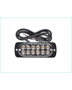 Vilkur-ohutuli LED 10-30V 110x40x10mm oranz