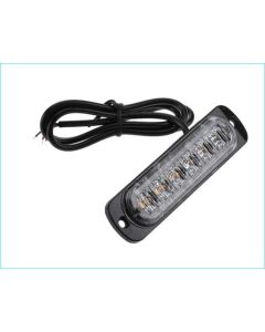 Vilkur-ohutuli LED 10-30V 115x30x10mm oranz