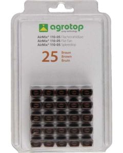 Pihusti AM 110° 05 pruun plastik 25tk. Agrotop