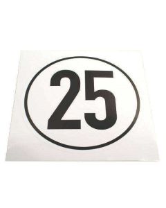 Kiirusepiirangu tähis Ø200mm 25km/h M/V
