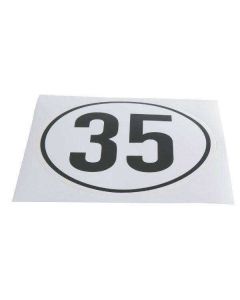 Kiirusepiirangu tähis Ø200mm 35km/h M/V