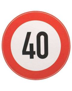 Kiirusepiirangu tähis Ø200mm 40km/h