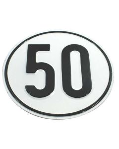 Kiirusepiirangu tähis Ø200mm 50km/h metall