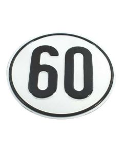 Kiirusepiirangu tähis Ø200mm 60km/h metall