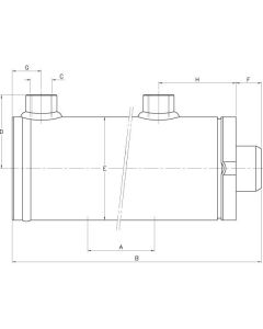 Hüdrosilinder D/AD30-50-300 SATURN