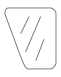 Küljeklaas alumine 698x567x5 1699454M1