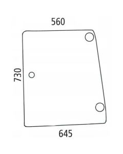 Küljeklaas LH 5182189