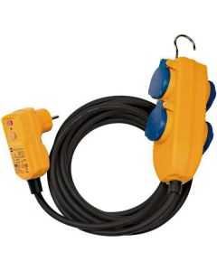Pikendusjuhe turvaadapteri ja pistikupesaga 5m