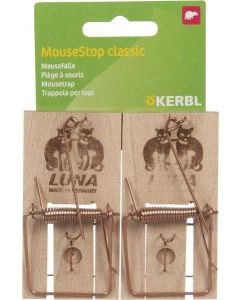 Hiirelõks puidust KERBL 2tk.
