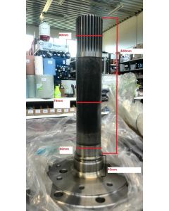 Ratta võll 0080.161.002 C-385