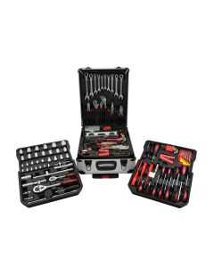 187-os tööriistakomplekt 1/4"-1/2" GEKO