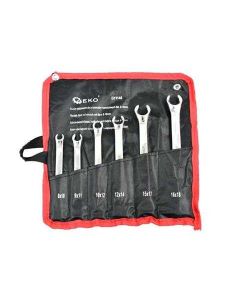 6-os. lõhikvõtmete kmpl. 8-18mm GEKO