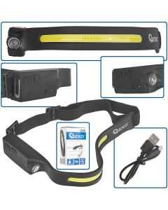 LED pealamp 3W+1W 1200mAh 350Lm IPX4