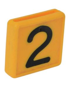 Märgistusnumber "2" 45x45mm
