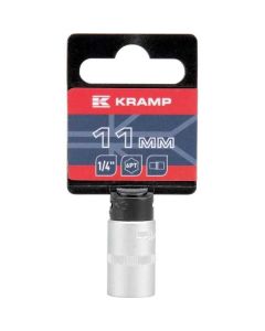 11mm 6-kant padrun 1/4" L-25
