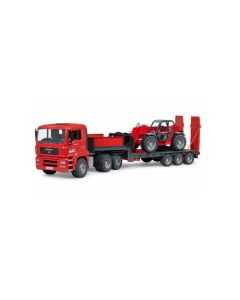 MAN treileriga + Manitou laadur 1:16 BRUDER