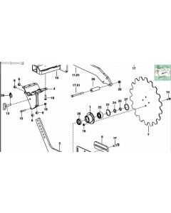 Randaali ketas Ø590mm 850.46.034.0 Pöttinger